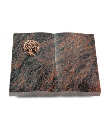 Livre/Englisch-Teak Baum 3 (Bronze)