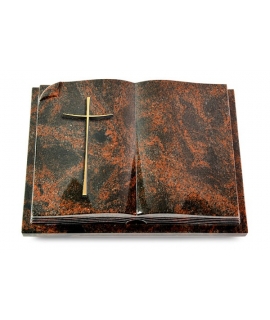 Livre Auris/Indisch-Black Kreuz 2 (Bronze)