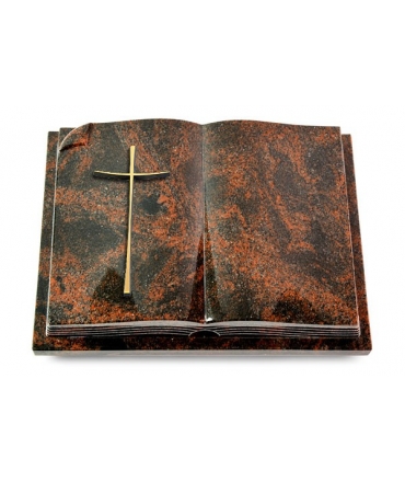 Livre Auris/Indisch-Black Kreuz 2 (Bronze)