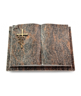 Livre Auris/Aruba Kreuz/Rosen (Bronze)