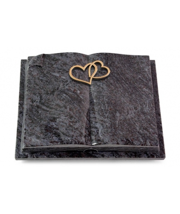 Livre Auris/Indisch-Black Herzen (Bronze)