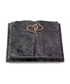 Livre Auris/Indisch-Black Herzen (Bronze)