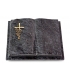 Livre Auris/Indisch-Black Kreuz/Rosen (Bronze)