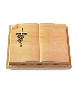 Livre Auris/Rainbow Kreuz/Rosen (Bronze)