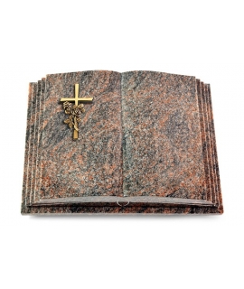 Livre Pagina/Aruba Kreuz/Rosen (Bronze)