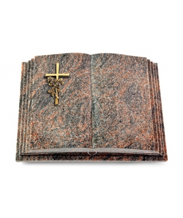 Livre Pagina/Aruba Kreuz/Rosen (Bronze)