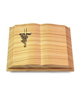 Livre Pagina/Rainbow Kreuz/Rosen (Bronze)