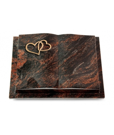 Livre Podest/Rainbow Herzen (Bronze)