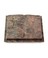 Livre Podest/Aruba Kreuz/Ähren (Bronze)