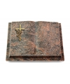 Livre Podest/Aruba Kreuz/Rose (Bronze)