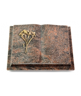 Livre Podest/Aruba Lilie (Bronze)