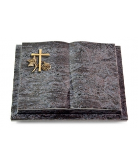 Livre Podest/Indisch Black Kreuz 1 (Bronze)
