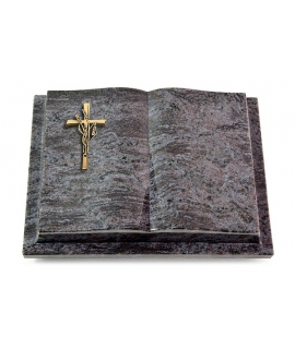 Livre Podest/Indisch Black Kreuz/Ähren (Bronze)