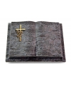 Livre Podest/Indisch Black Kreuz/Rose (Bronze)