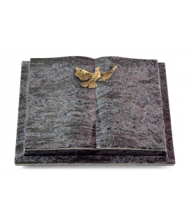 Livre Podest/Indisch Black Taube (Bronze)