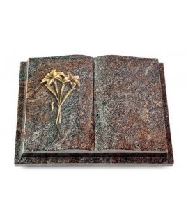 Livre Podest/Orion Lilie (Bronze)