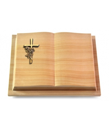 Livre Podest/Rainbow Kreuz/Rose (Bronze)