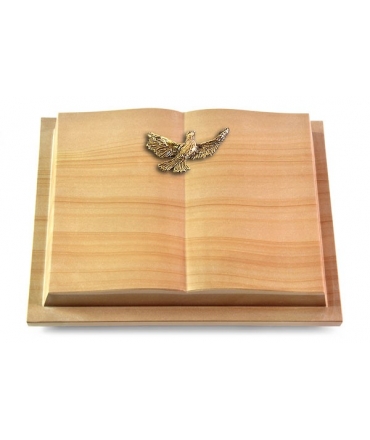 Livre Podest/Rainbow Taube (Bronze)