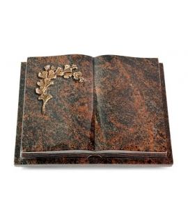 Livre Podest Folia/Woodland Gingozweig 2 (Bronze)