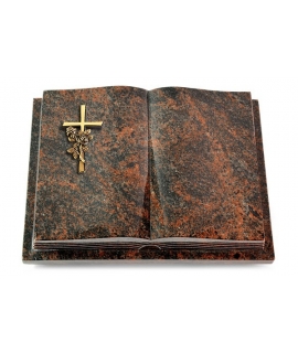 Livre Podest Folia/Woodland Kreuz/Rose (Bronze)