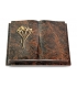 Livre Podest Folia/Woodland Lilie (Bronze)