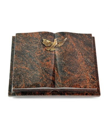 Livre Podest Folia/Woodland Taube (Bronze)