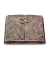 Livre Podest Folia/Aruba Herzen (Bronze)