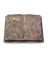 Livre Podest Folia/Aruba Lilie (Bronze)