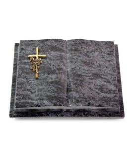 Livre Podest Folia/Indisch Black Kreuz/Rose (Bronze)