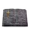 Livre Podest Folia/Indisch Black Kreuz/Rose (Bronze)