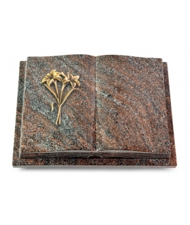 Livre Podest Folia/Orion Lilie (Bronze)