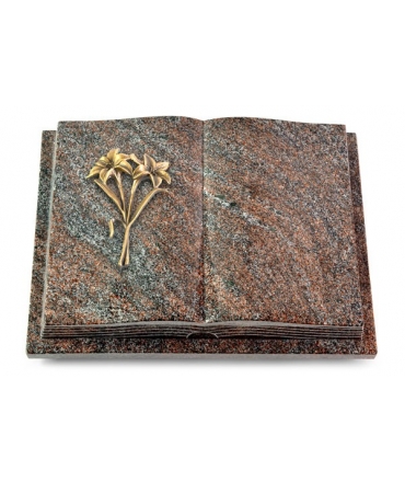 Livre Podest Folia/Orion Lilie (Bronze)