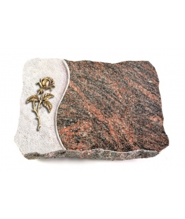 Himalaya Wave Kreuz/Rose (Bronze)