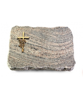 Indisch Black Pure Kreuz/Rose (Bronze)