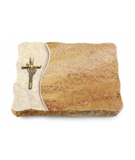 Juparana/Wave Kreuz/Ähren (Bronze)