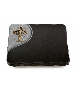 Indisch Black Folio Baum 1 (Bronze)