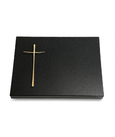 Grabtafel Aruba Pure Kreuz 2 (Bronze)