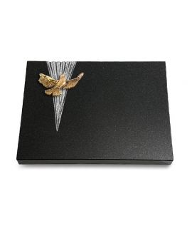 Grabtafel Aruba Delta Taube (Bronze)