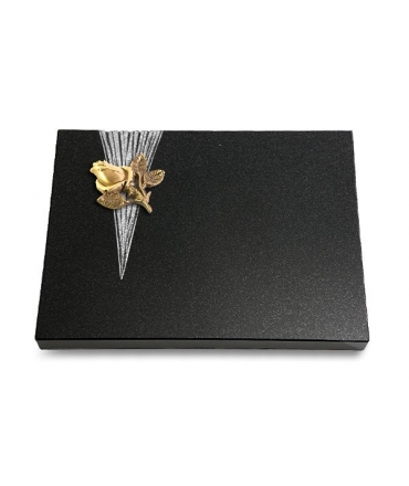 Grabtafel Aruba Delta Rose 3 (Bronze)