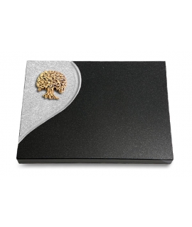 Grabtafel Aruba Folio Baum 3 (Bronze)