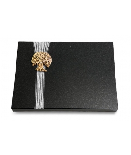 Grabtafel Aruba Strikt Baum 3 (Bronze)