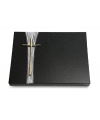 Grabtafel Aruba Strikt Kreuz 2 (Bronze)