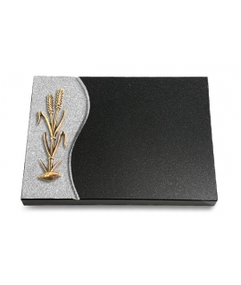 Grabtafel Aruba Wave Ähren 2 (Bronze)