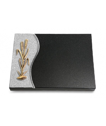 Grabtafel Aruba Wave Ähren 2 (Bronze)