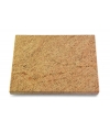 Grabtafel Indisch Black Pure (ohne Ornament)