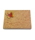Grabtafel Indisch Black Pure Papillon 2 (Color)