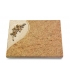 Grabtafel Indisch Black Folio Rose 5 (Bronze)