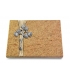 Grabtafel Indisch Black Strikt Gingozweig 1 (Alu)
