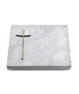 Grabtafel Kashmir Pure Kreuz 2 (Bronze)