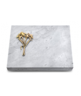 Grabtafel Kashmir Pure Lilie (Bronze)